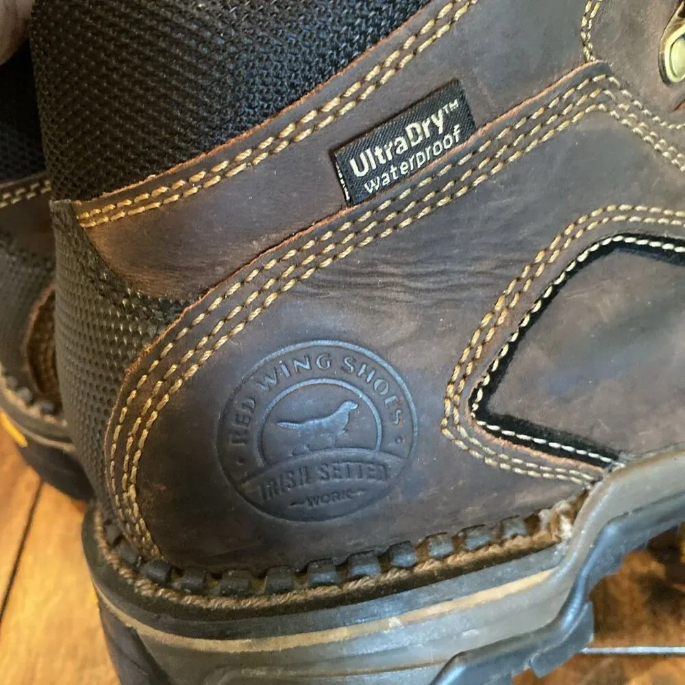 Red Wing Irish Setter Work Boots 83402 Men’s 9.5 *replaced insole